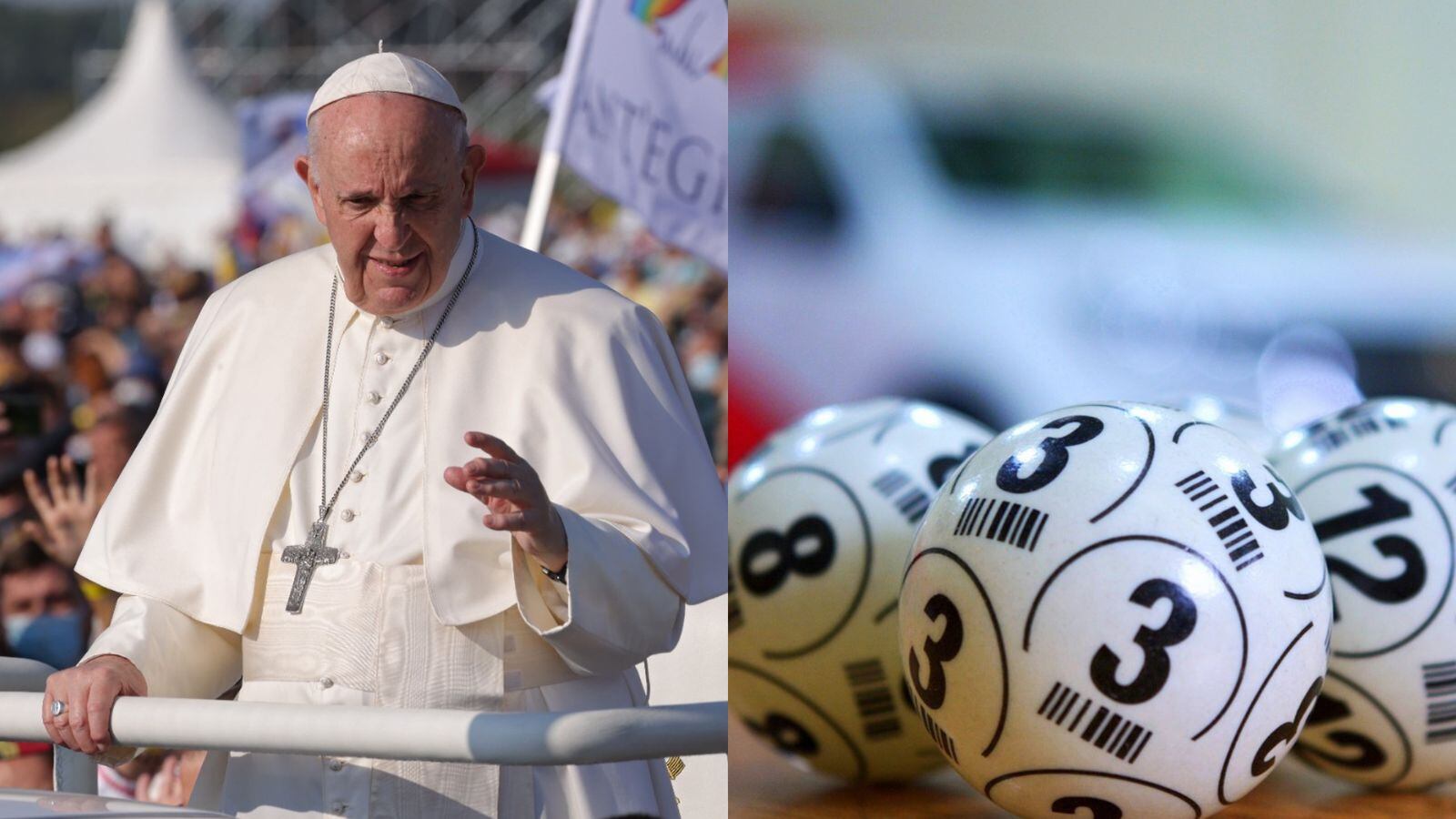 Papa Francisco, cayó lotería del Papa Francisco