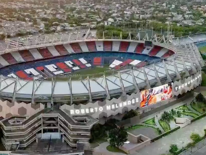 Alejandro Char reveló cómo quedará el estadio Metropolitano: Junior tendrá su partido para despedir al antiguo escenario