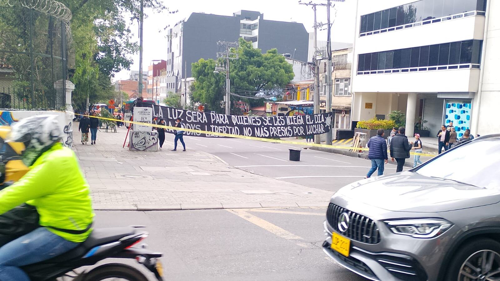 Protestas en Bogotá
