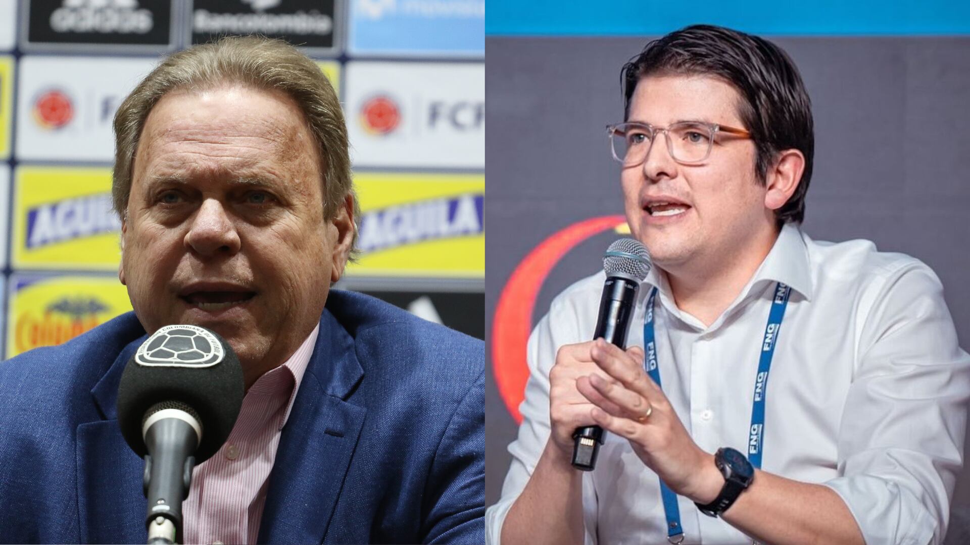 Ramón Jesurún y Miguel Uribe Turbay - Fotos: Redes sociales