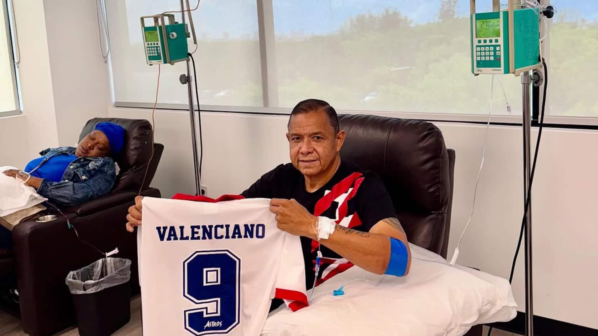 “Aunque hoy no me siento muy bien”, desde el hospital, Valenciano felicitó al Junior por su cumpleaños