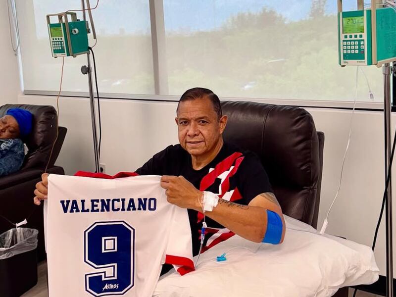 “Aunque hoy no me siento muy bien”, desde el hospital, Valenciano felicitó al Junior por su cumpleaños