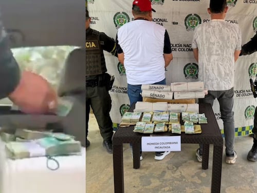 Secretario de la Cámara dio explicaciones tras detención de su escolta con millonaria suma de dinero y propaganda