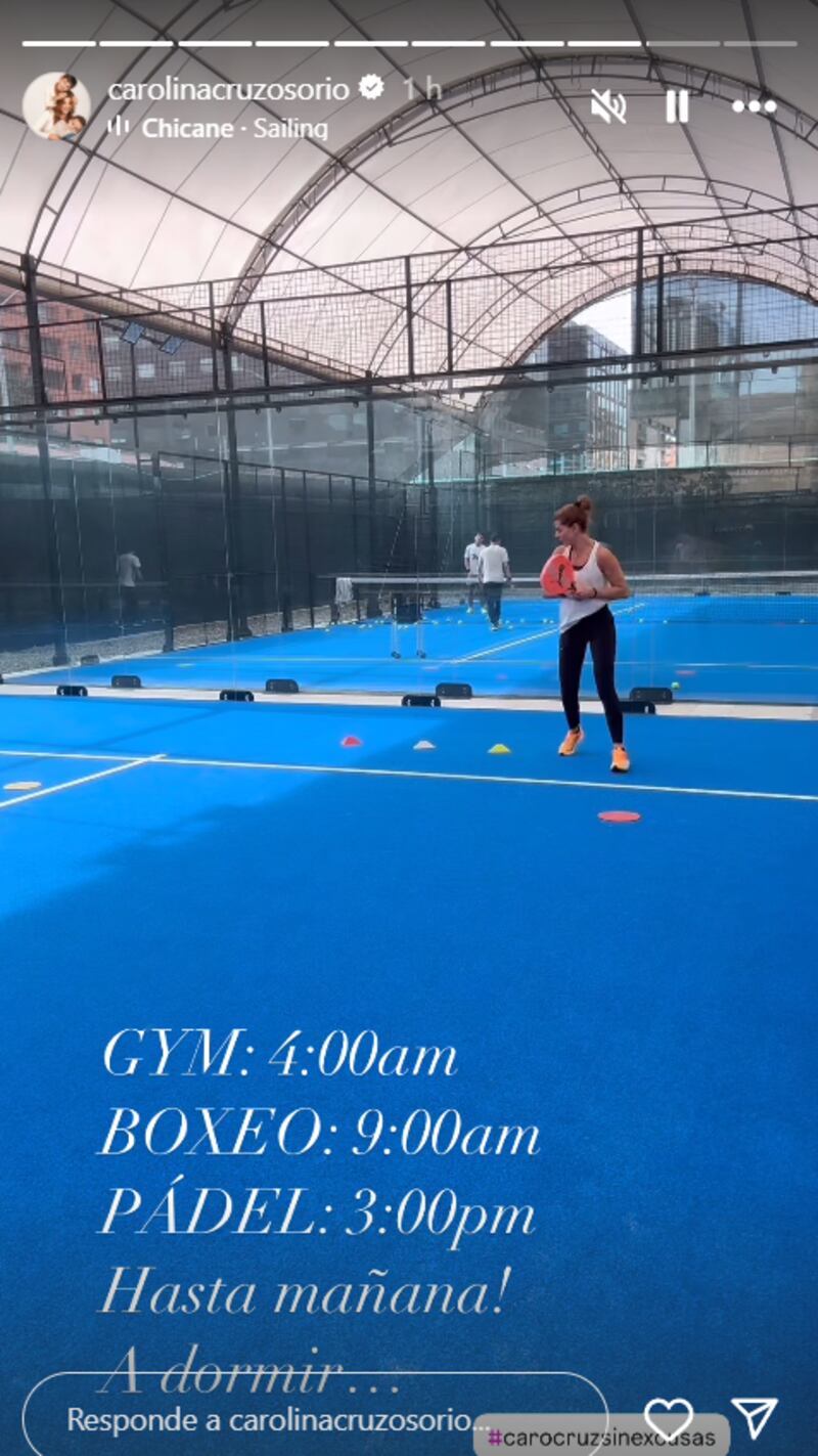 A Carolina Cruz de Día a Día le empezó a gustar una de las nuevas pasiones de su ex Lincoln Palomeque