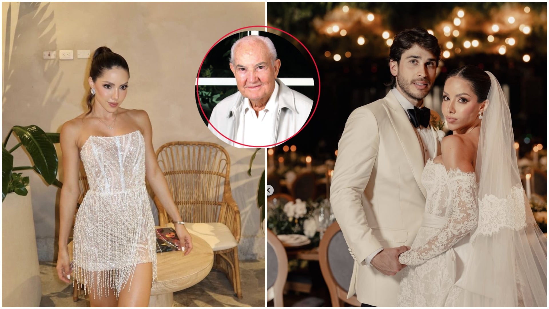 Este fue el millonario abuelo de Silvy Araújo que cosechó fortuna y le alcanzó para costear la ostentosa boda (Foto vía: redes sociales Silvy Araíjo tomada por fotógrafo: @amaurisphoto @miguelphoto)