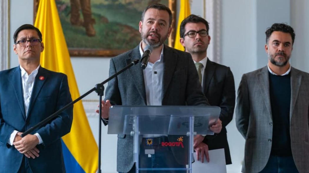 Alcalde de Bogotá, Carlos Fernando Galán, se refirió a la reunión de seguridad que sostuvo con congresistas de Bogotá.