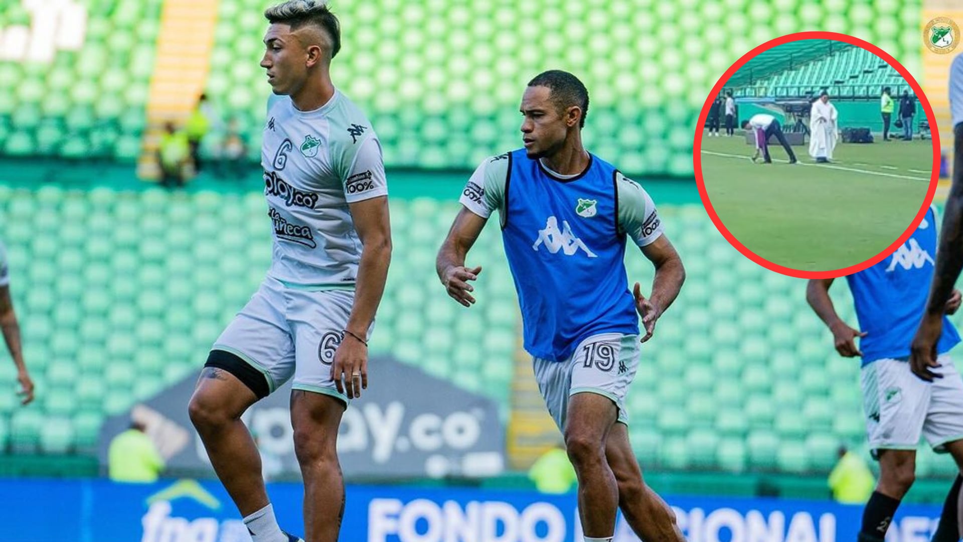 Padre que bendijo al Cali ha sido víctima de bromas de sus colegas hinchas del América: “no me estreso”