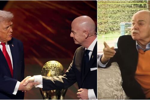 “Tras de ladrón, bufón”, Iván Mejía por premio FIFA de la Paz a Donald Trump