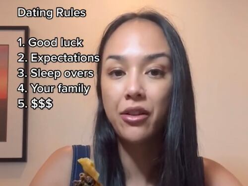 Madre comparte serie de requisitos que deben cumplir los novios de sus hijas