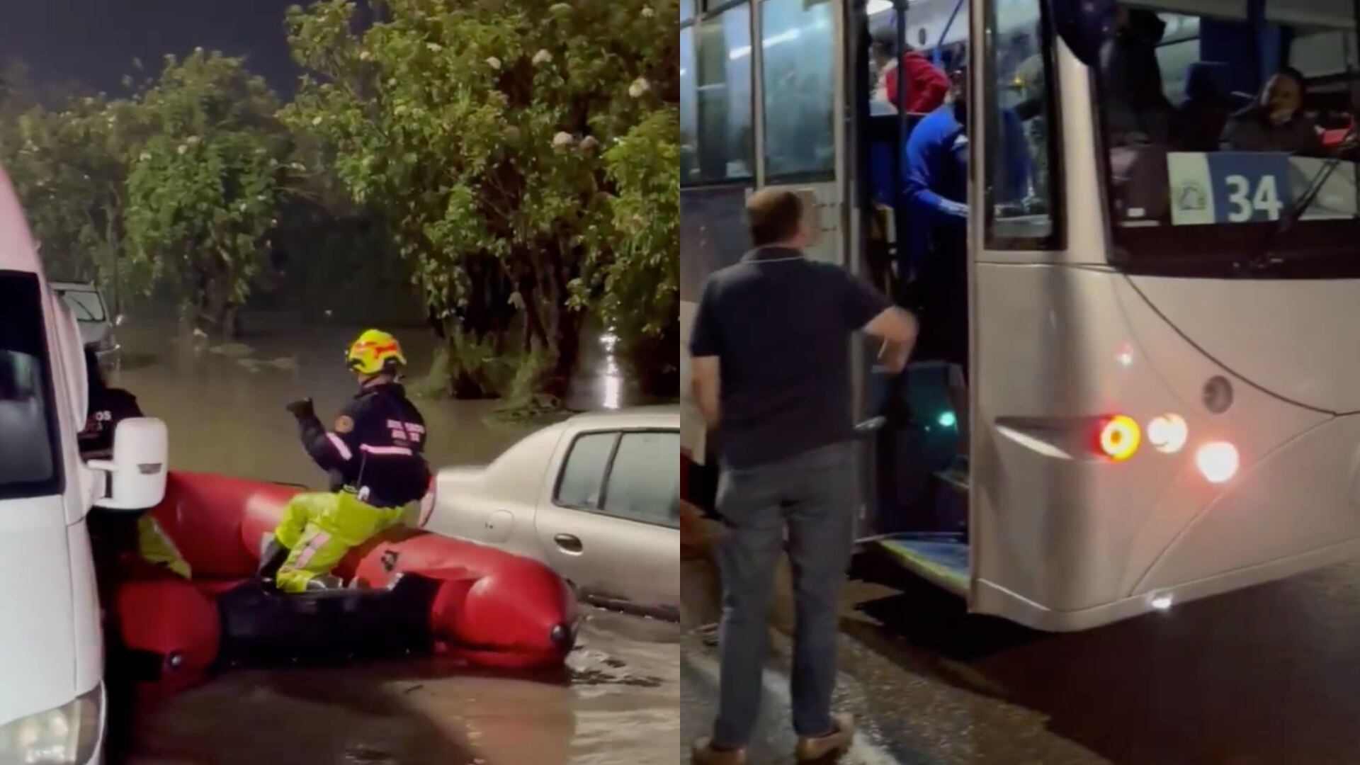 Autonorte se inundó