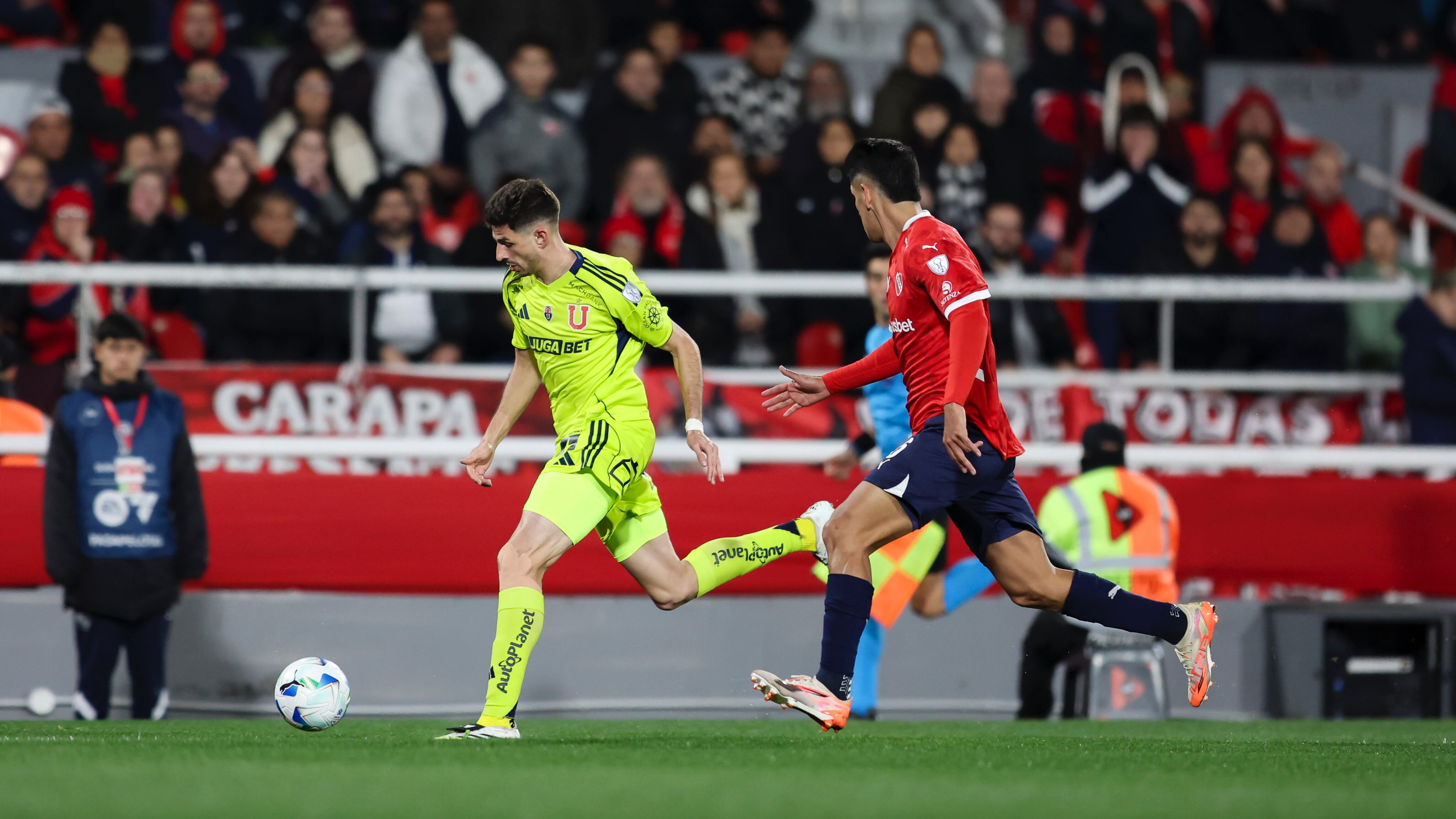 Conmebol decidió el clasificado entre Independiente y U. de Chile en la Sudamericana