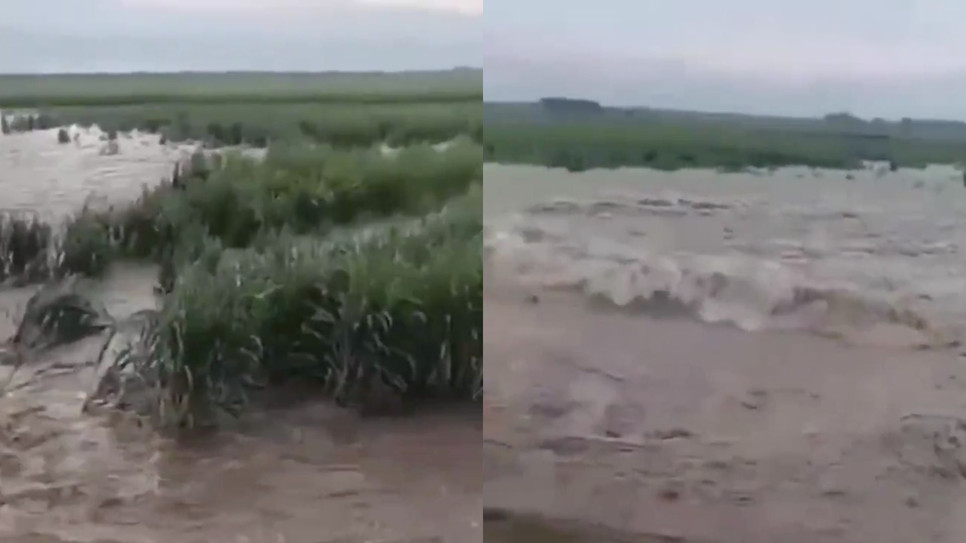 Inundaciones causadas por el río Cauca