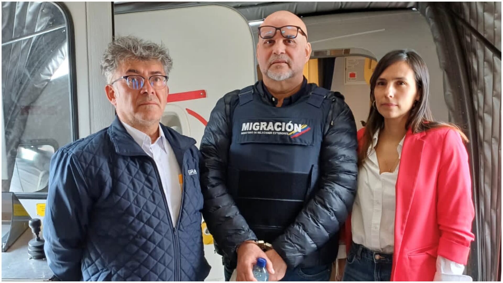 Llegada de Mancuso a Colombia (Imagen de Migración Colombia)