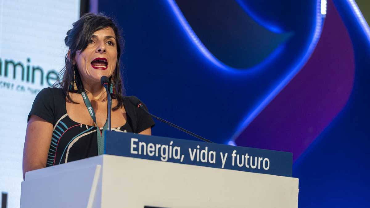 La MinMinas en un evento en Cartagena.