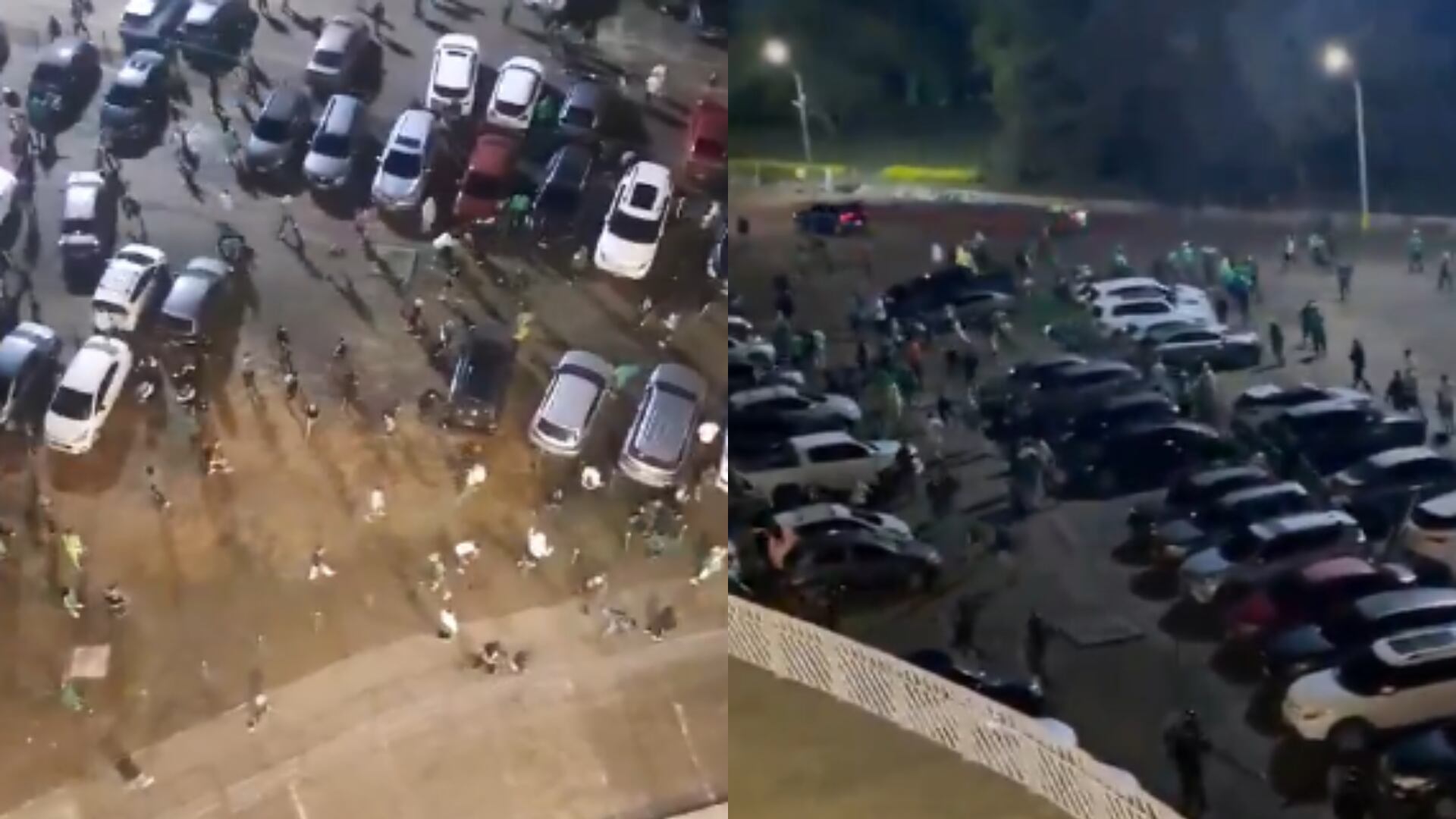 Luego de perder con Millonarios en Palmaseca ‘hinchas’ del Cali volvieron a realizar desmanes