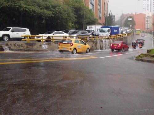 Movilidad en Bogotá en vivo: fuertes lluvias generan trancones e inundaciones en varios puntos de la ciudad