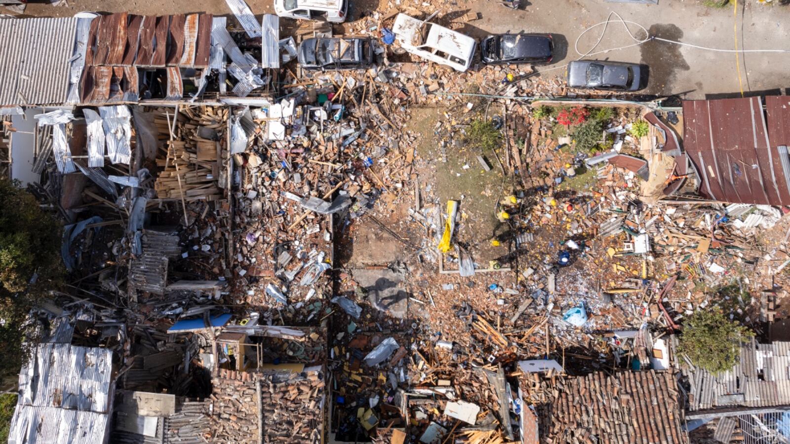 Polvorería clandestina operaba en la casa que explotó en Rionetro