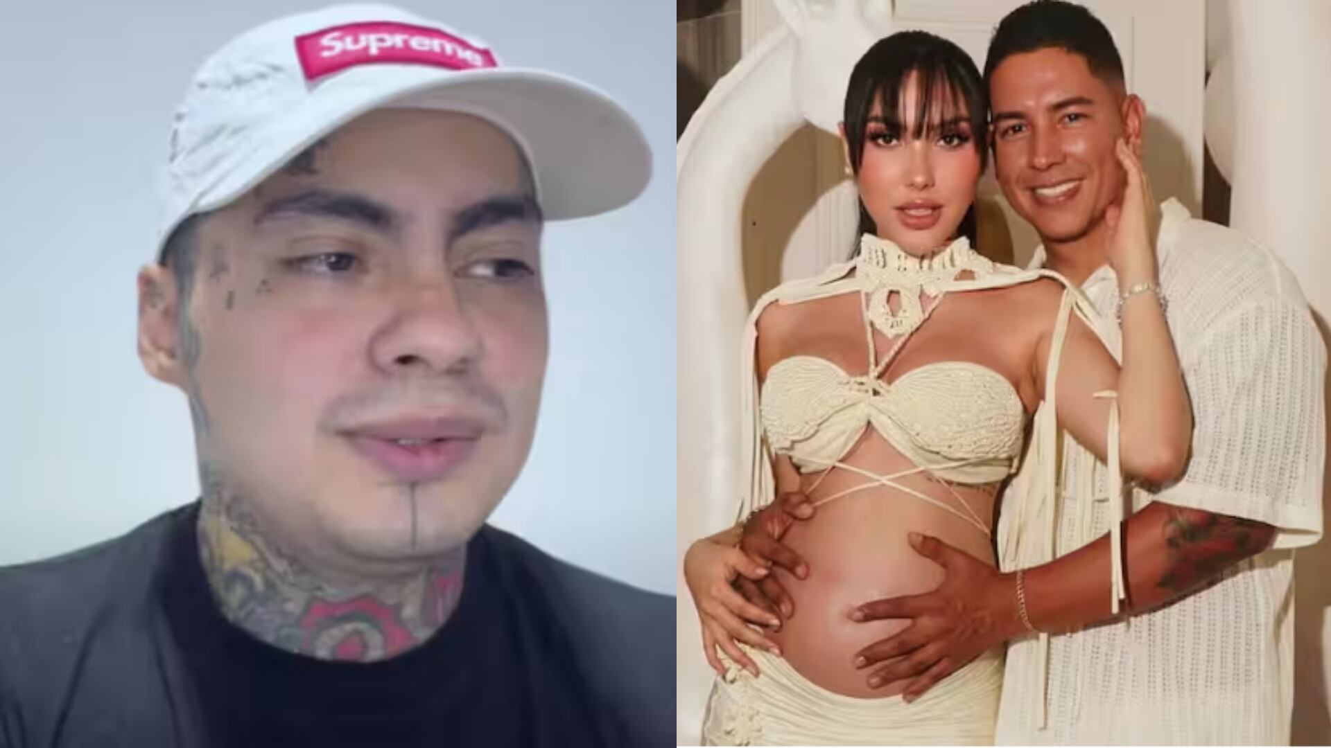 Nicolás Arrieta, Aida Merlano y su expareja Juan David Tejada