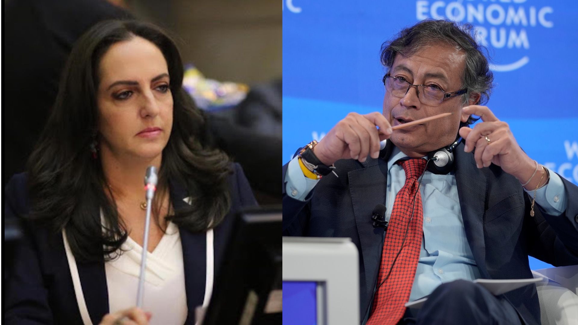 Senadora y Presidente de Colombia