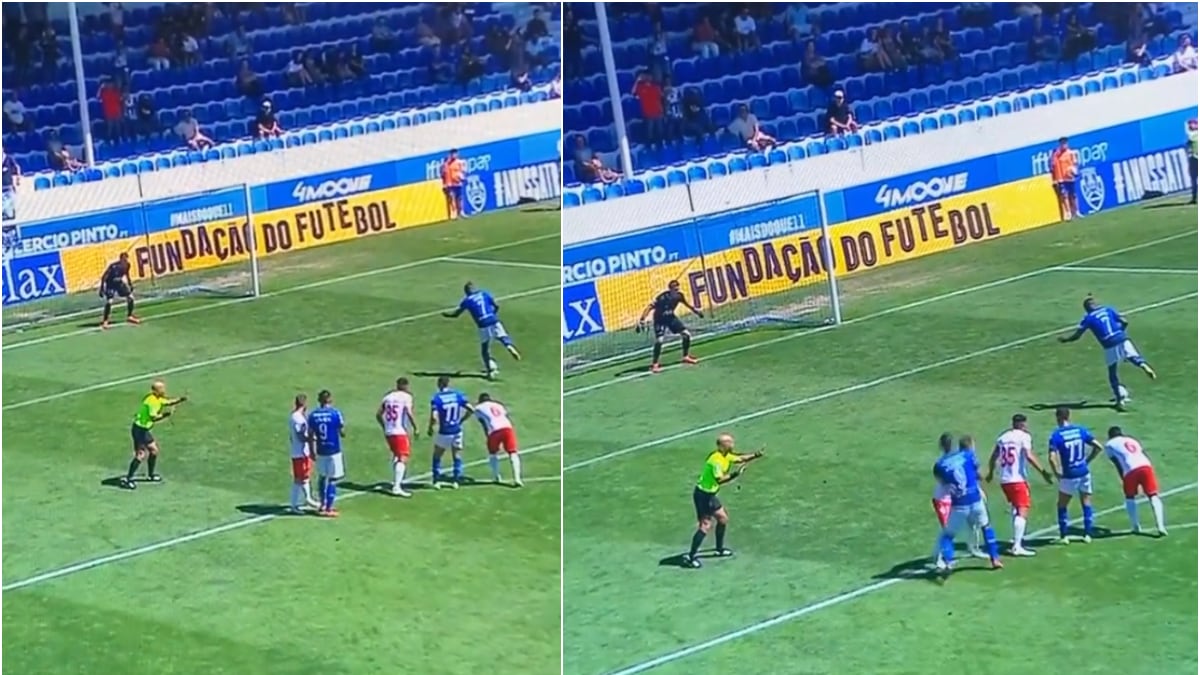 Jardel se congeló como estatua humana para anotar un inédito gol de penal