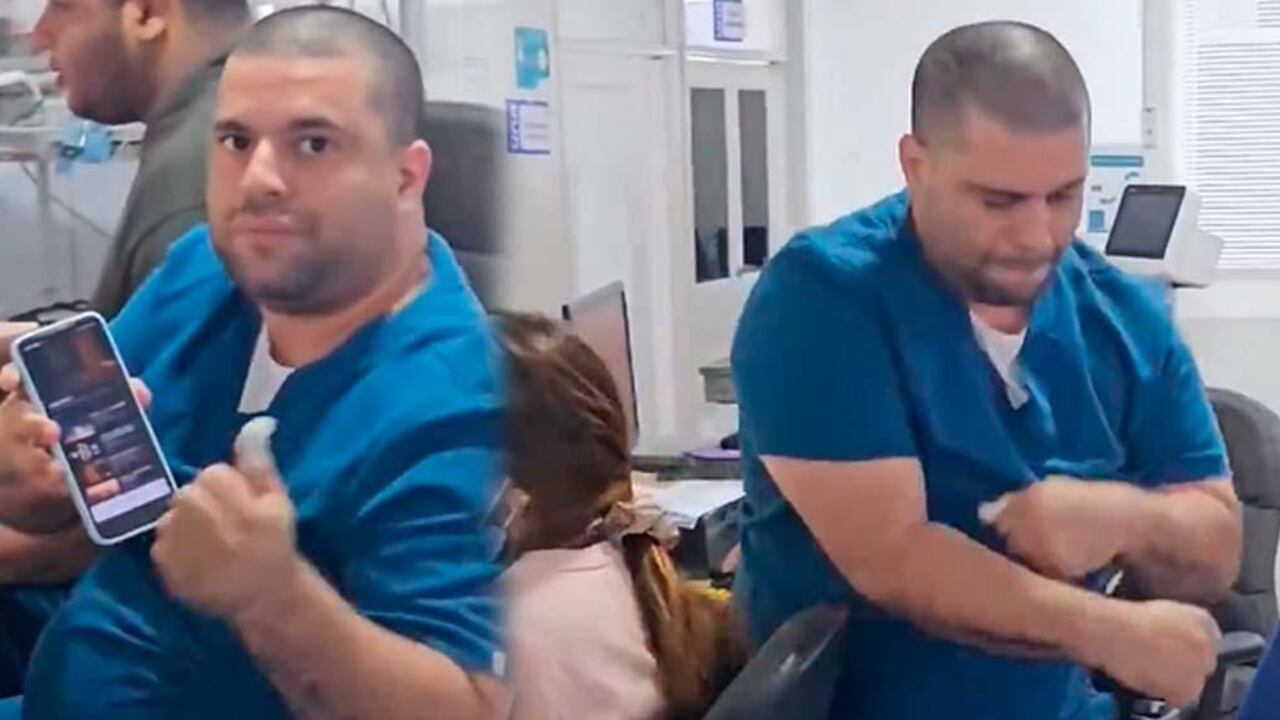 Foto del médico señalado de poner música en alto volumen y bailar en la sala de espera de una clínica en Sabanalarga.