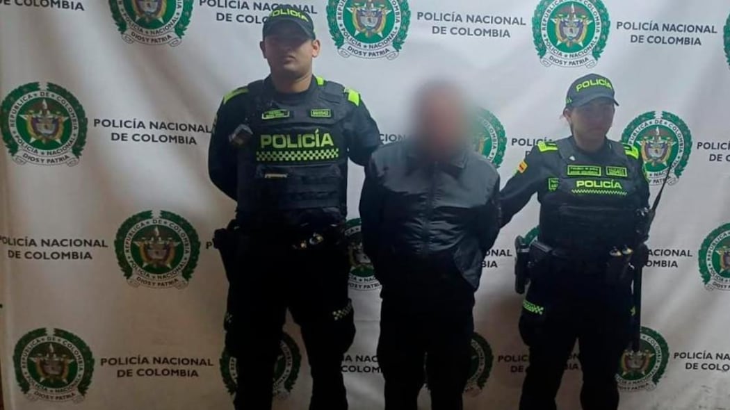Captura de un hombre que intentó abusar sexualmente a un niño en Bogotá.