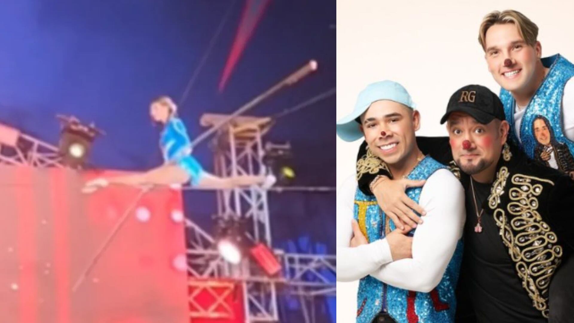 Circo Hermanos Gasca dio parte sobre salud de trapecista