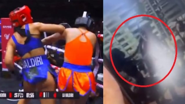Revelan video donde se muestra el golpe que recibió el joven que murió en pelea de boxeo en la que se imitó a Andrea Valdiri y Yina Calderón.