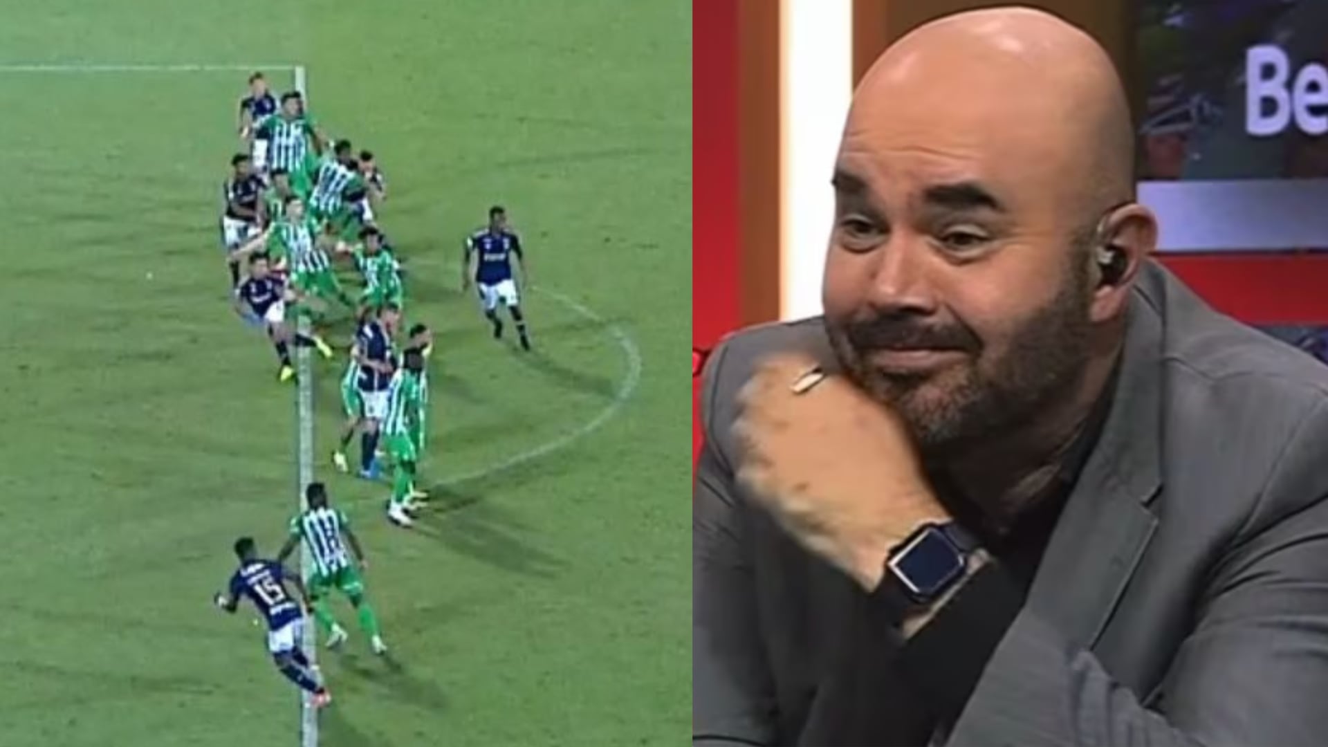 Andrés Maroocco y la polémica entre Nacional y Millonarios - Fotos: Capturas de pantalla