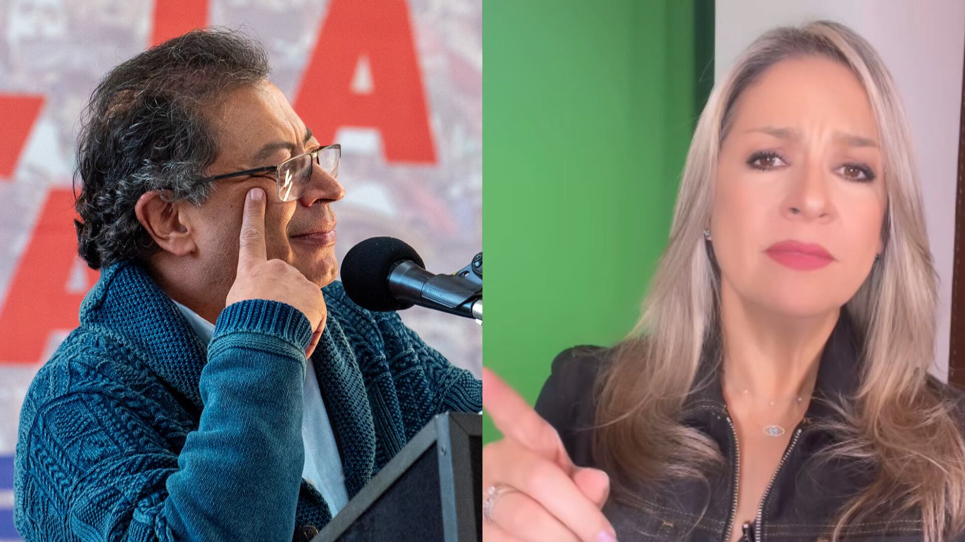 Petro se burló de Vicky Dávila luego de que la abuchearan; el presidente la mandó a estudiar