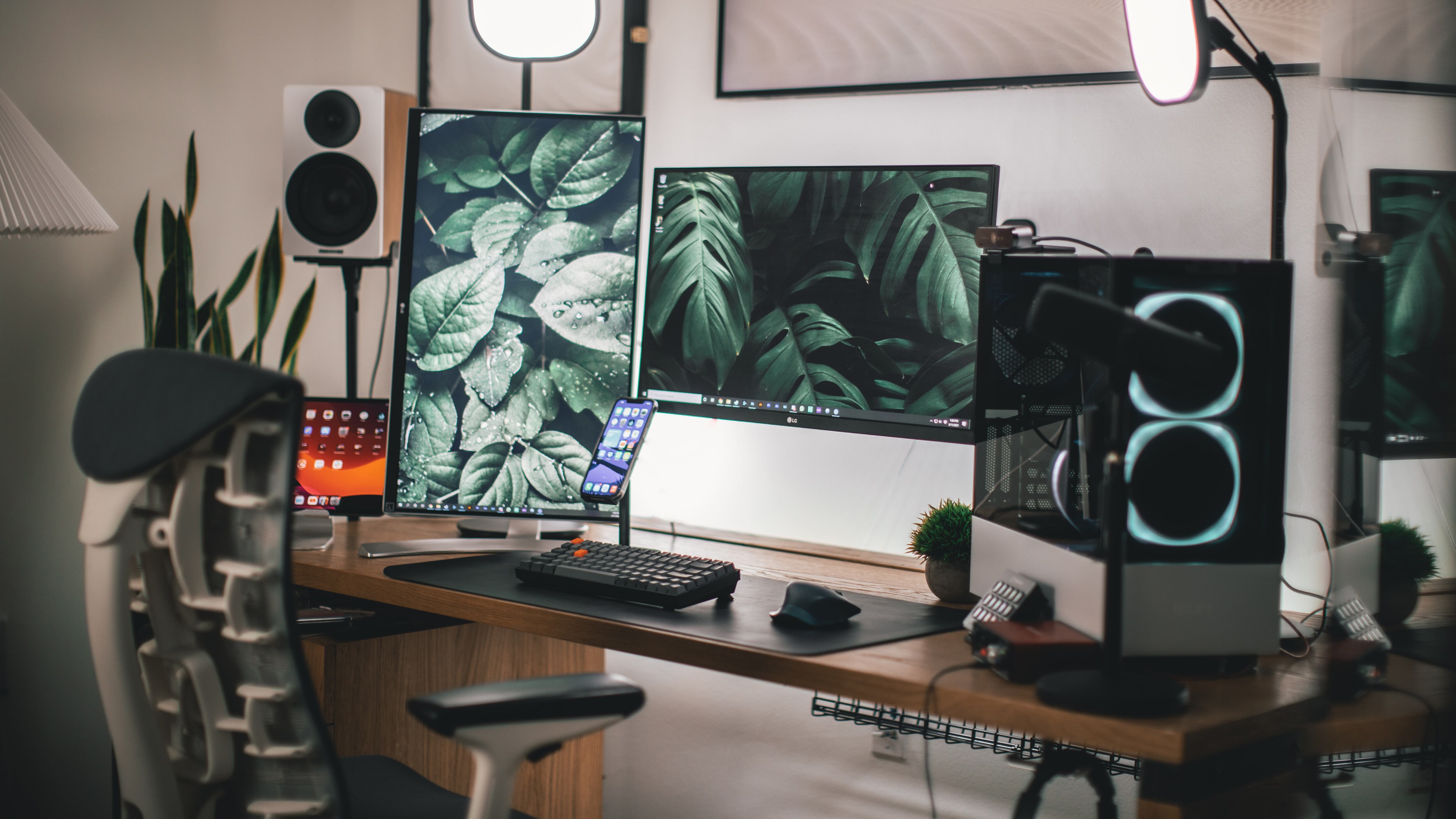 Imagen ilustrativa set up de escritorio