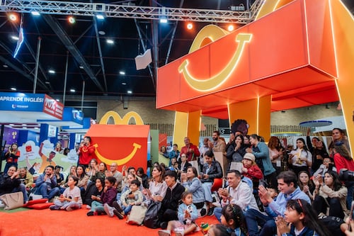 McDonald’s, con Cajita Feliz Libros, se sumó a la Feria Internacional del Libro de Bogotá