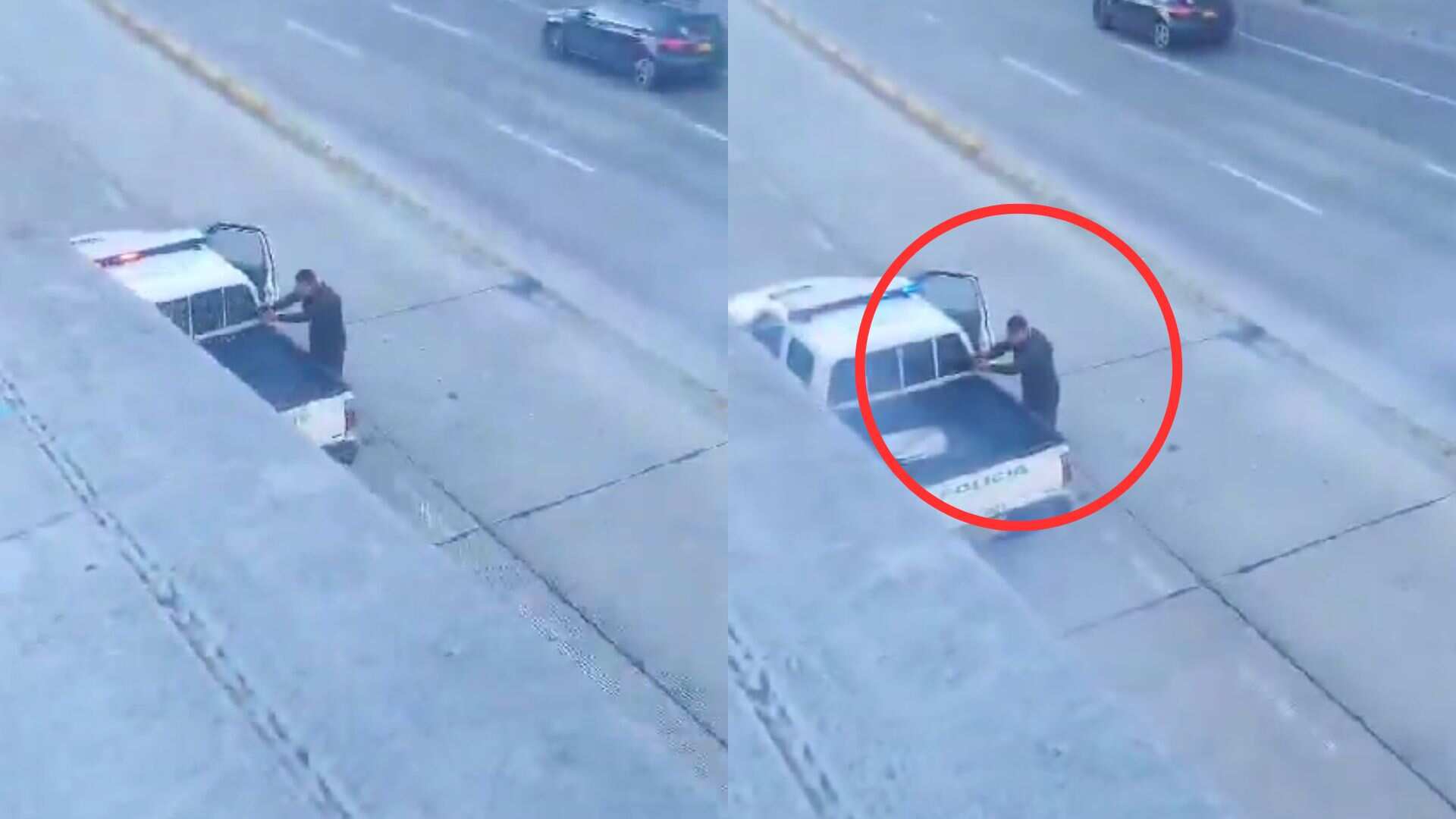 Policía dispara en U Nacional