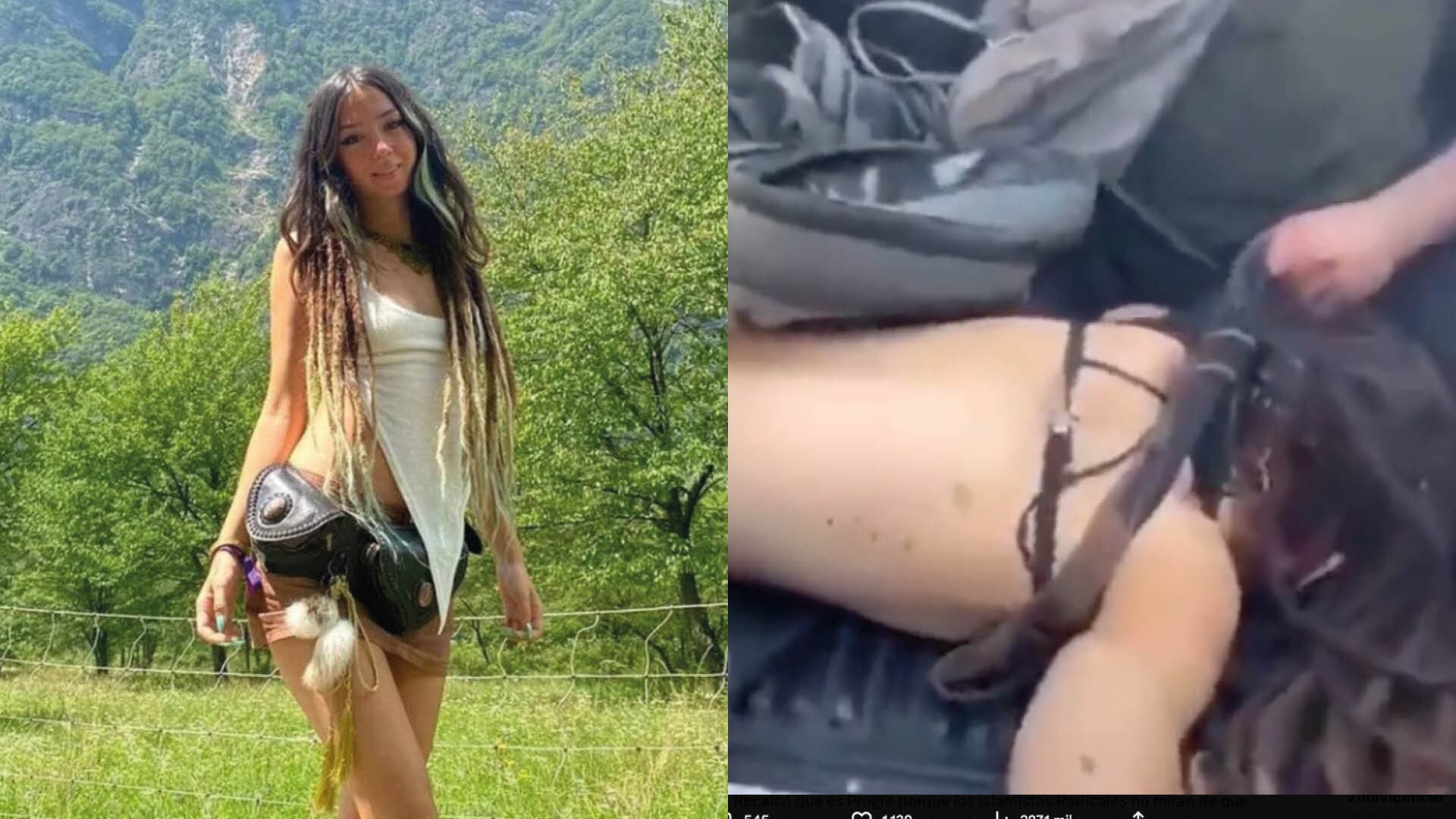 Shani Louk, fue la joven asesinada por los terroristas de Hamas y cuyo cuerpo fue exhibido en las calles de Gaza