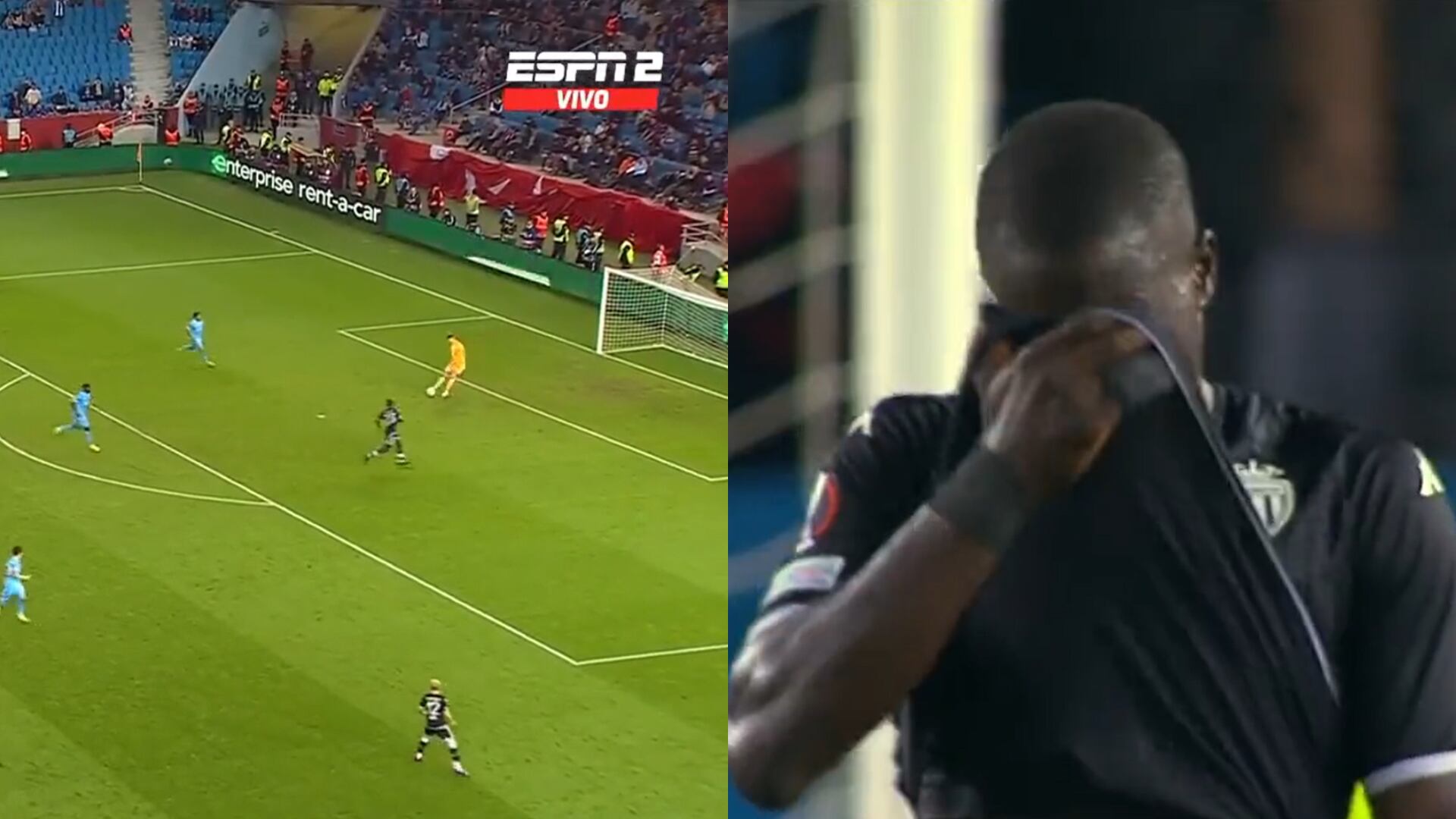 Insólito autogol del Mónaco en la Europa League