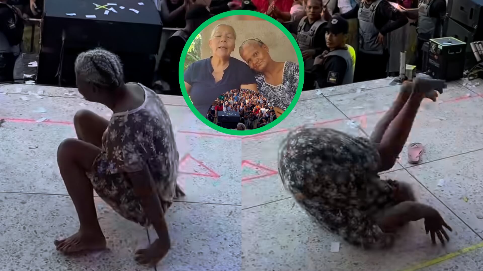Abuelita que se viralizó bailando vallenato, estaba desaparecida
