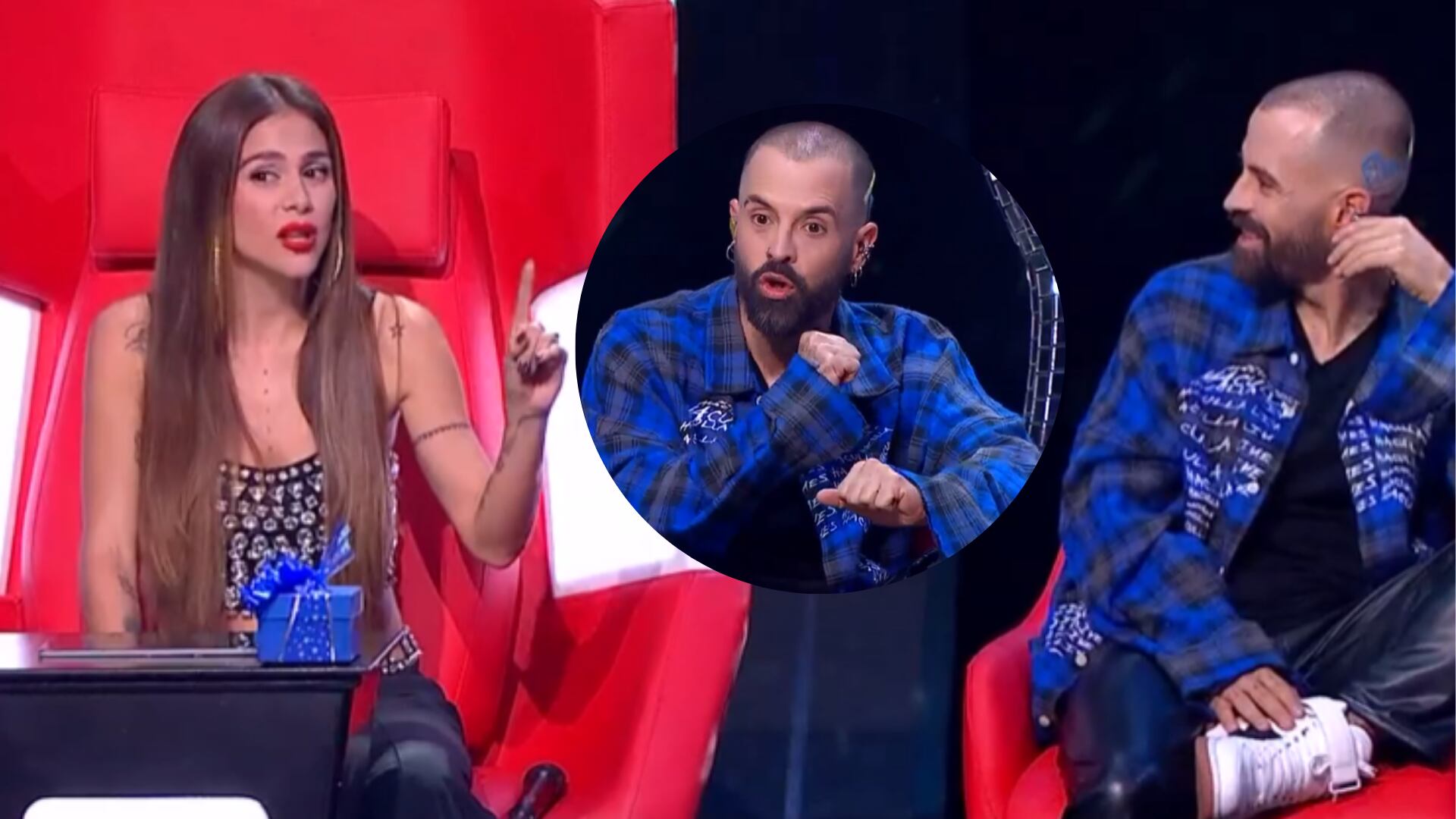 Greeicy y Mike Bahía revelaron en ‘La Voz Kids’, la fecha exacta en la que se dieron ‘los picos’ por primera vez