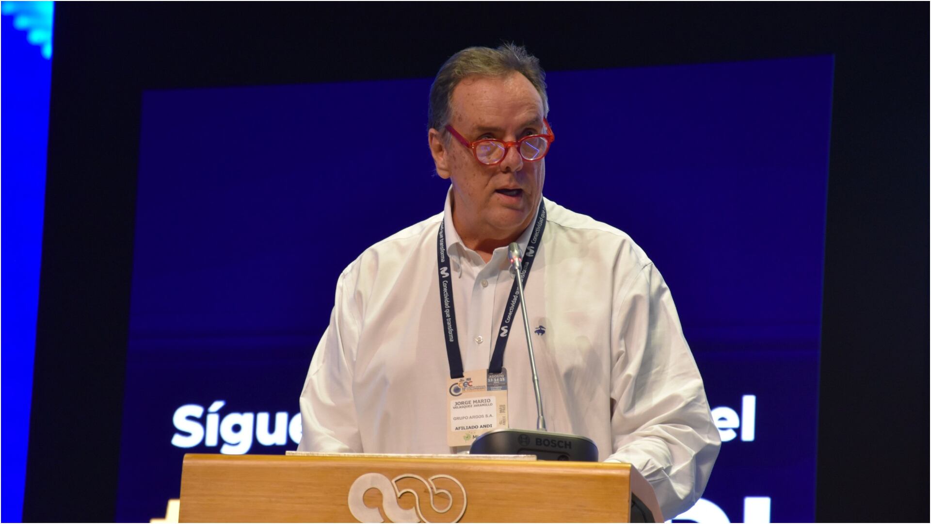 Jorge Mario Velásquez, presidente de Grupo Argos, critica polarización política y defiende el papel del sector privado (Foto: redes sociales de la ANDI)