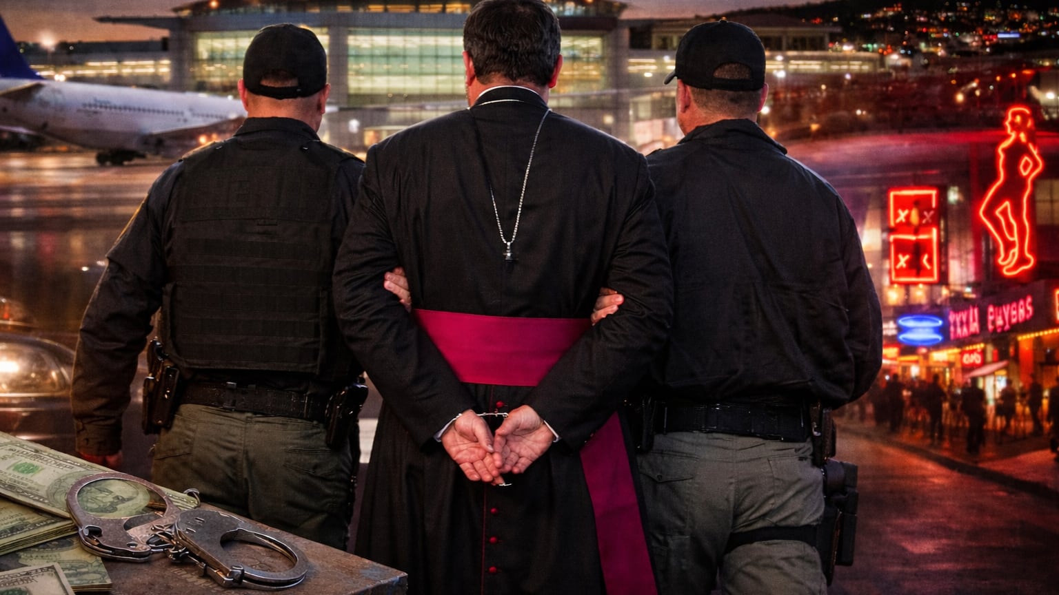 Detienen por malversación a obispo acusado de frecuentar clubes de prostitución