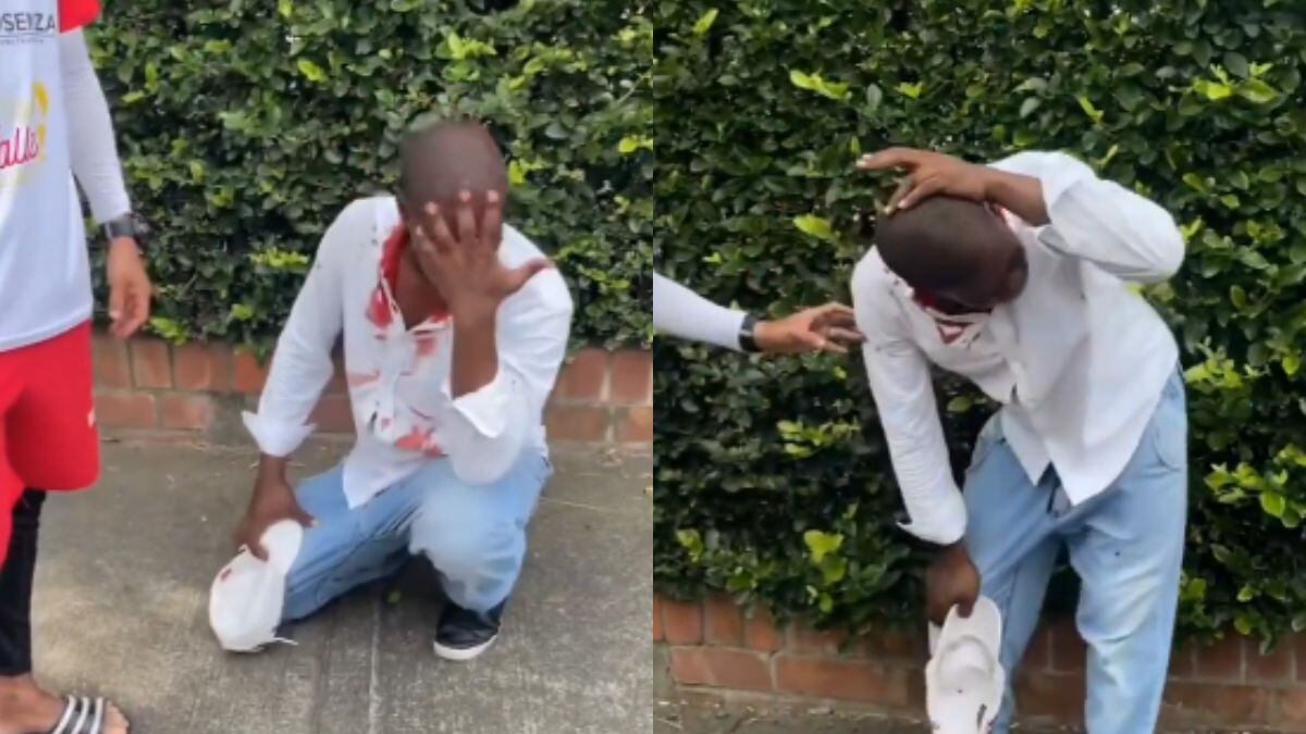 Un ladrón en Cali recibió paloterapia cuando robó a deportistas de la selección de Valle de fútbol playa