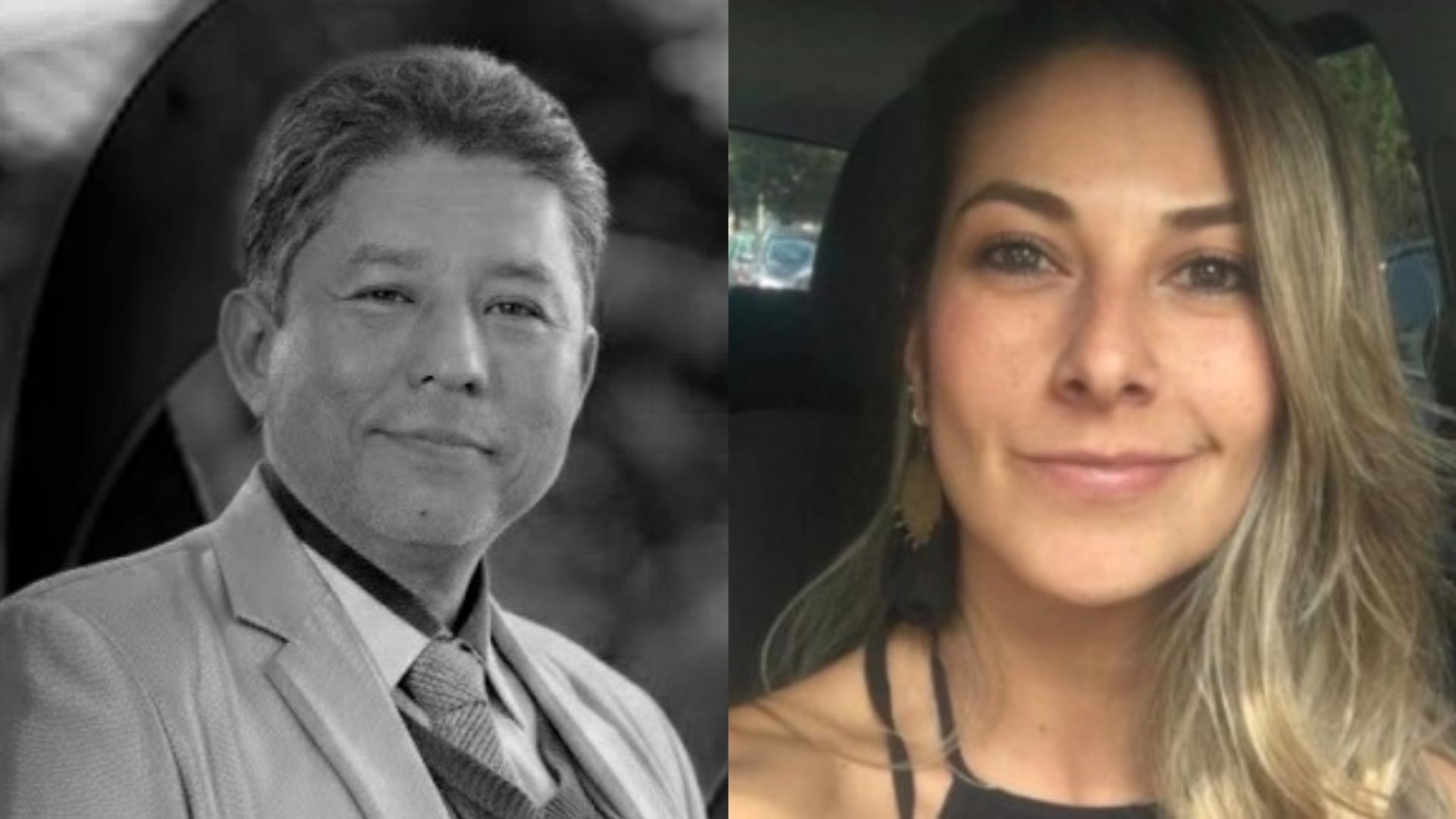 Neill Cubides y Diana Ospina.