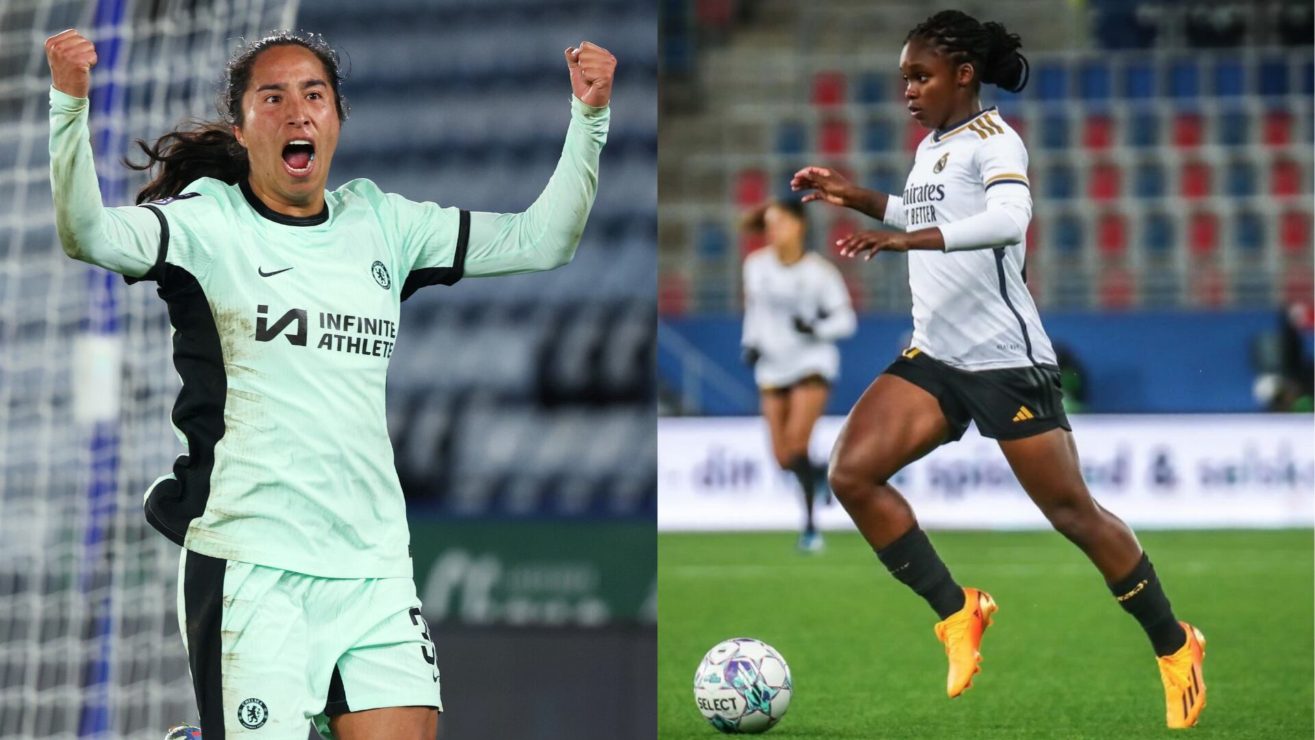Mayra Ramírez le dio 'sopa y seco' a Linda Caicedo en la Champions League Femenina