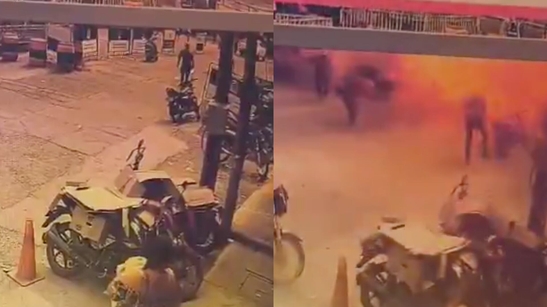 Ataque terrorista con una moto bomba en Piendamó, Cauca, dejó a varias personas heridas