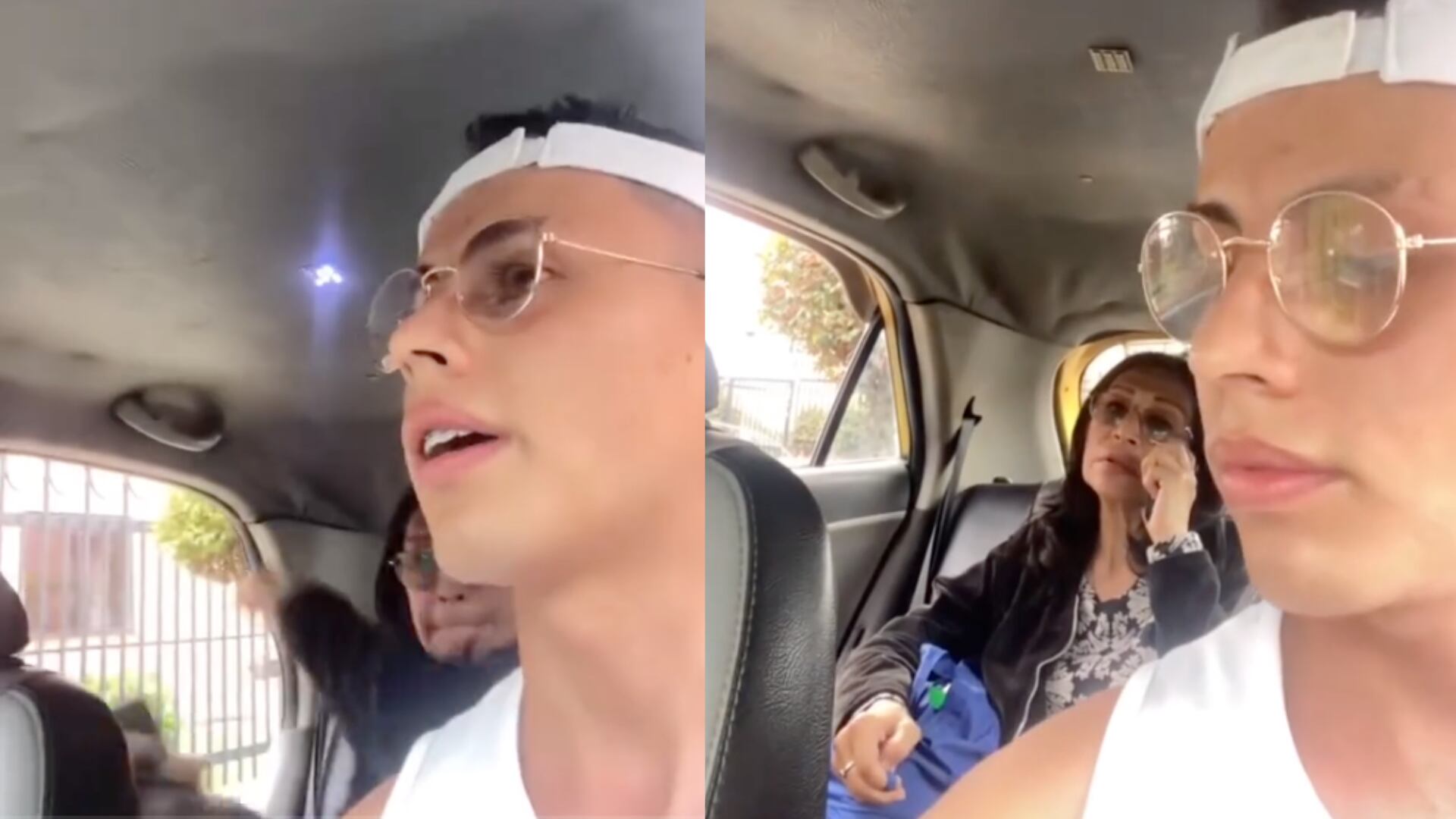 Mujer se viraliza en redes sociales por agredir a joven taxista en Bogotá