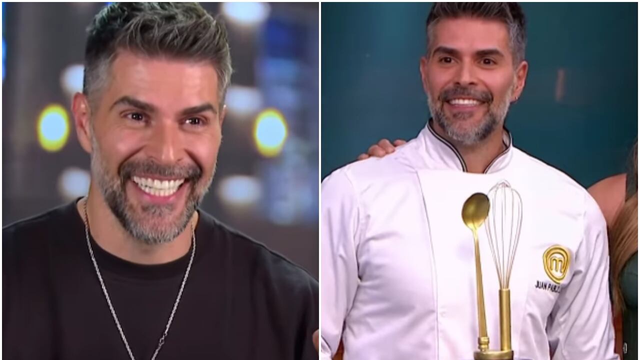Juan Pablo Llano celebró su clasificación al Top 5 del reality gastronómico de RCN.