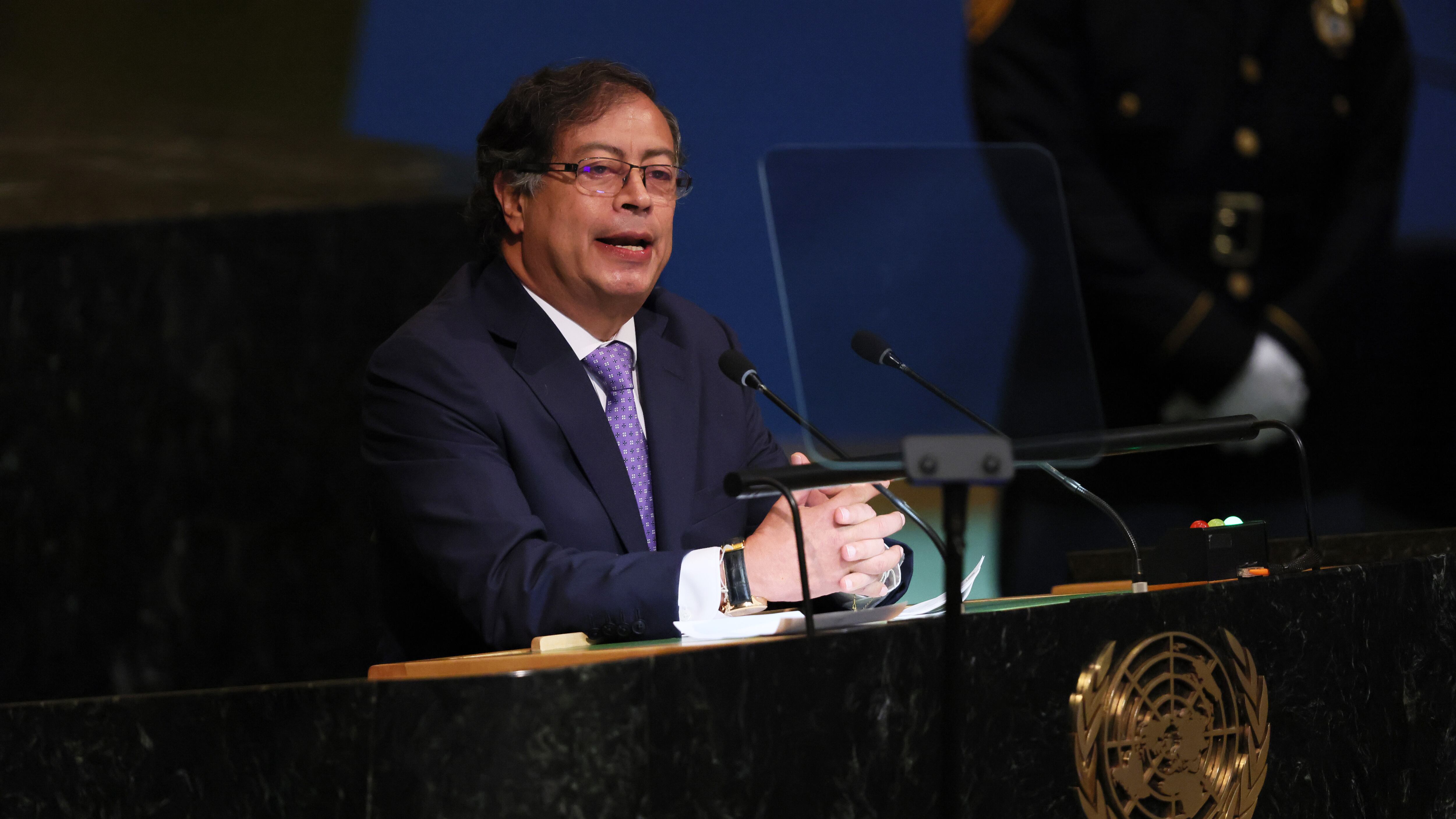 Gustavo Petro en la ONU