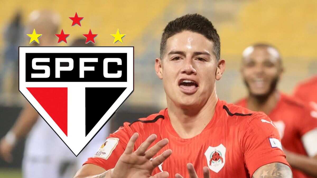 ¿Lo convencen? Sao Paulo explicó el interés que tiene por James Rodríguez