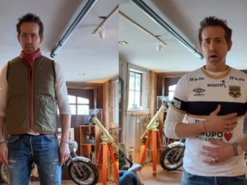 “Ryan Reynolds va a venir a Bogotá”, anunciaron la presencia del actor en partido del Inter Bogotá