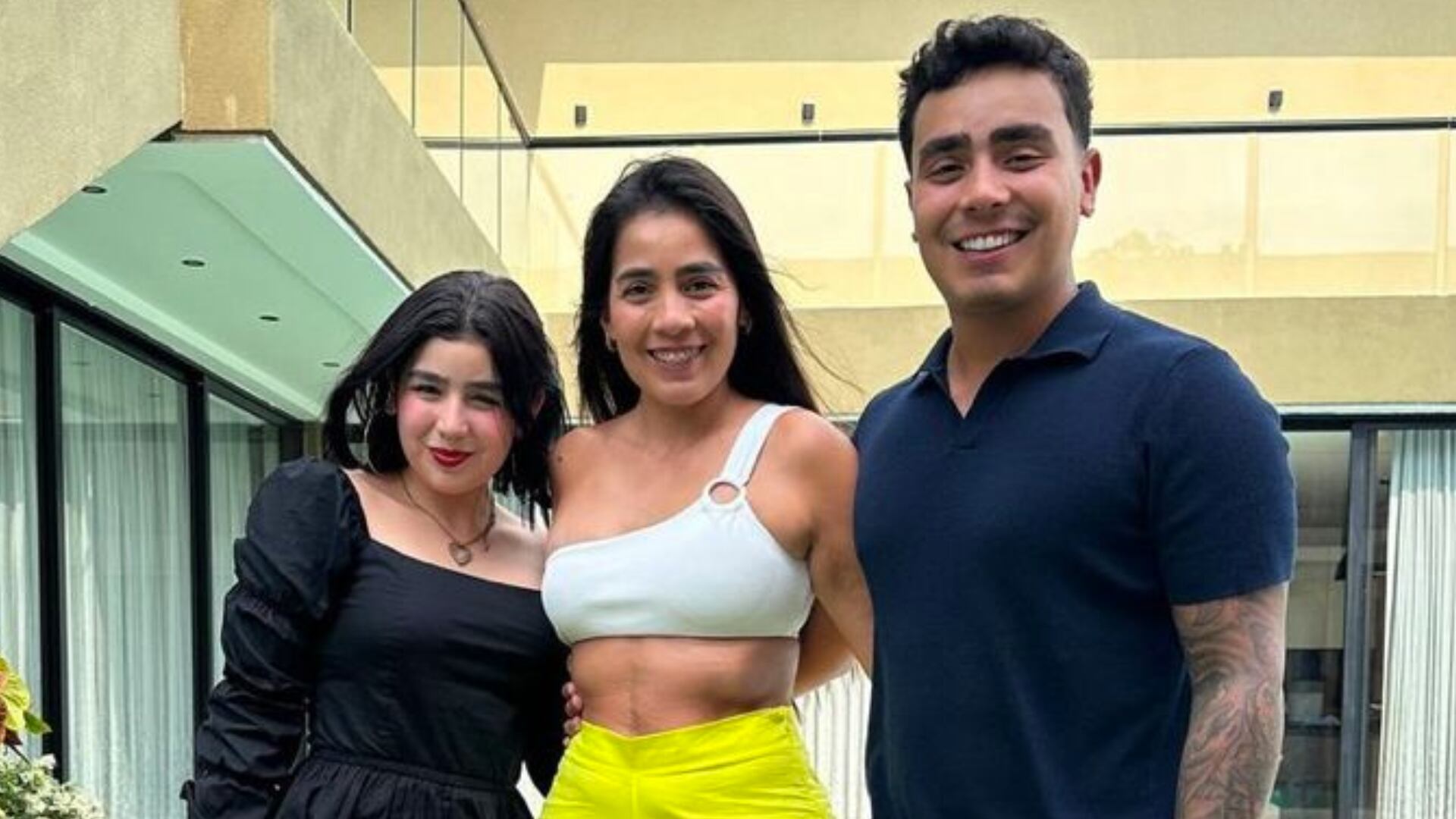 Salomé, hermana de Felipe Saruma aclaró rumores de la supuesta pelea entre su familia