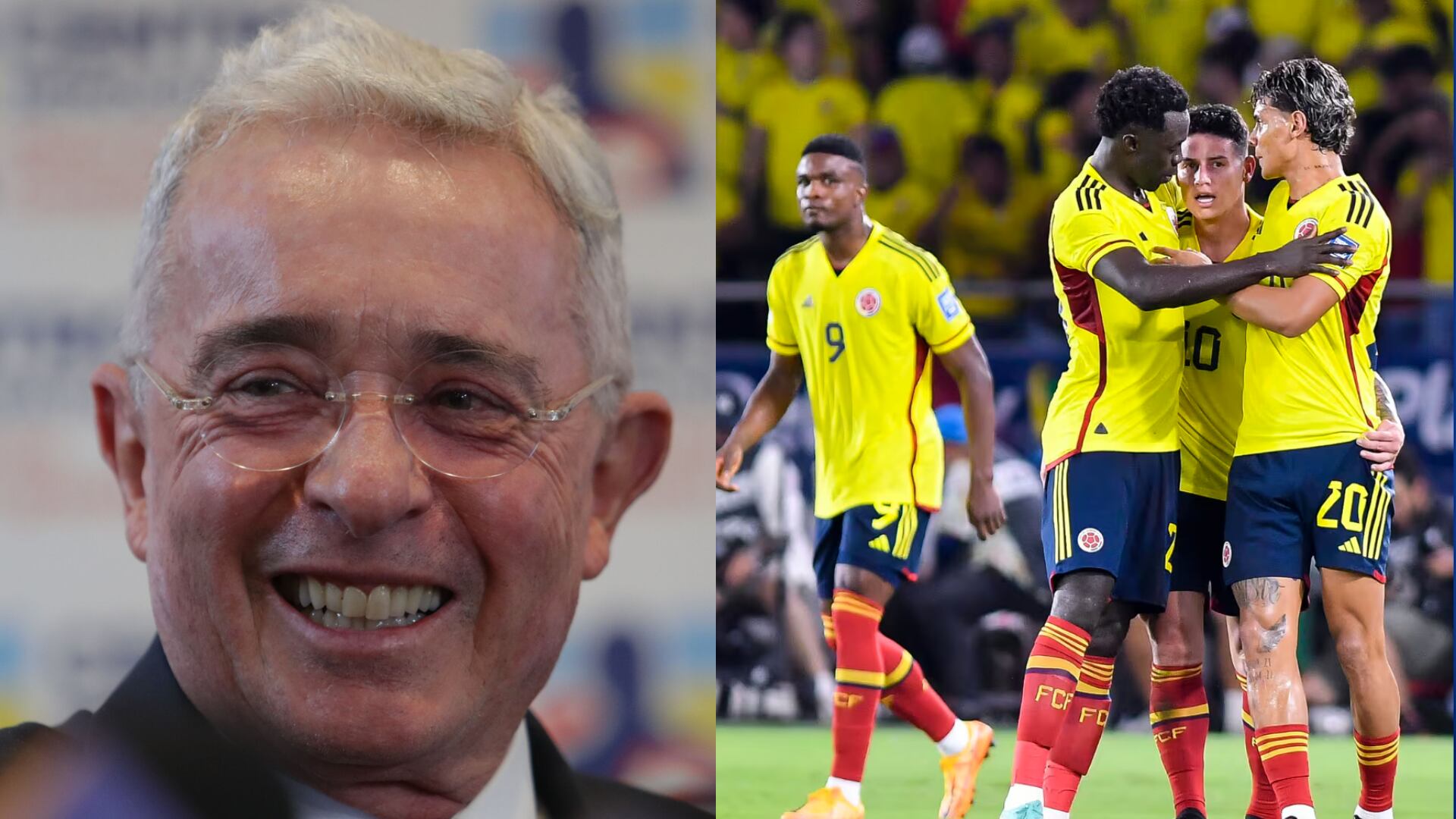 Álvaro Uribe se reunió con algunos jugadores de la Selección Colombia